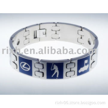 men's titanium magnetic golf bracelet